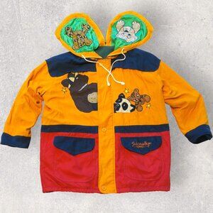 Vintage Jean Charles De Castelbajac Sport Animal Family Collection Jacket Large